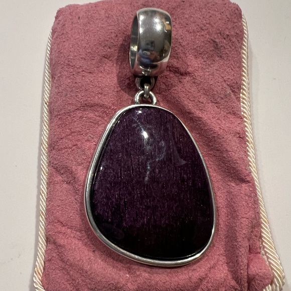 Large Purple Pendant for necklace - Picture 1 of 7